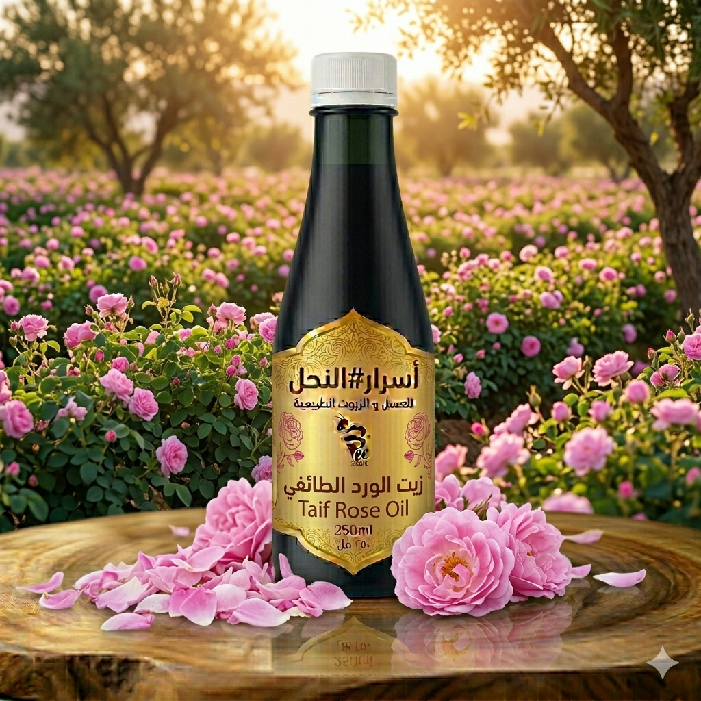 زيت الورد الطائفي Taif rose oil